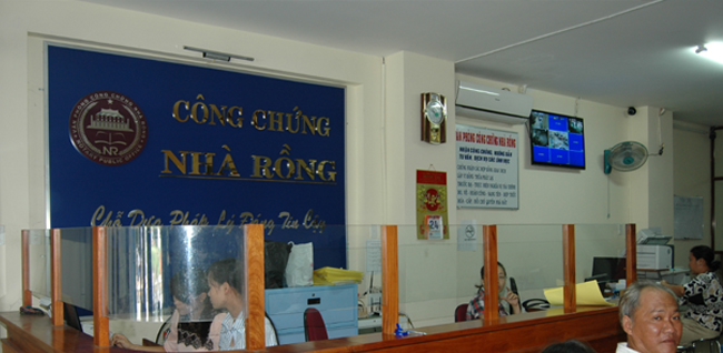 công chứng nhà rồng